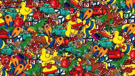 Can You Find The Hidden Doll Among These Christmas Toys?