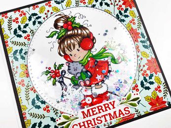 How To Color Hair Using The NEW Tombow ABT PRO and Whimsy Stamps