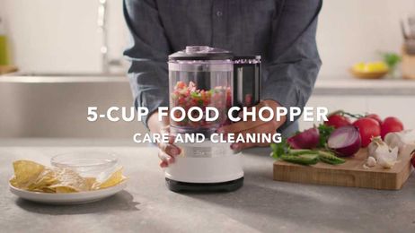 How to Care for and Clean the New 5 Cup Food Chopper