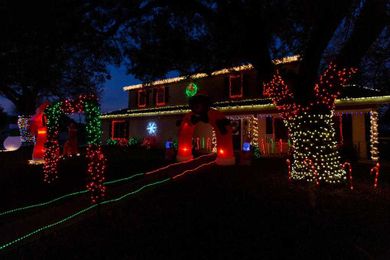 Family's decorated home brightens neighborhood, symbolizes acceptance