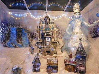 Mom makes ‘Winter Wonderland’ from medical supplies that saved daughter