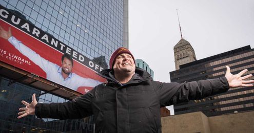 Meet Kris Lindahl, the nice-guy Realtor behind the 600 annoying billboards