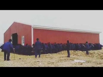 Amish Pick Up a Barn and Move It!