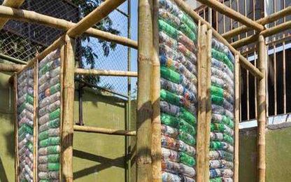 Here’s how discarded plastic items took the shape of a security cabin in Mumbai