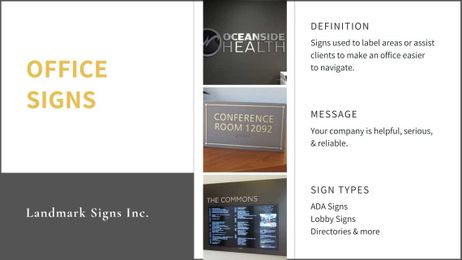 How to Choose a Sign Type