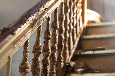 Brownstone Boys: How to Remove Decades of Paint From Woodwork