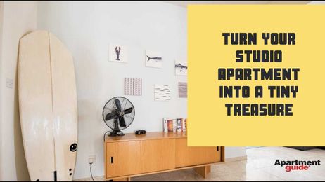 Turn Your Studio Apartment Into a Tiny Treasure