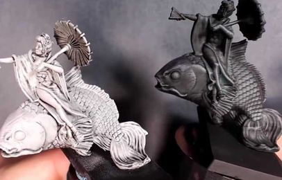 3D Printed Models With Insane Detail: Titan-Forge