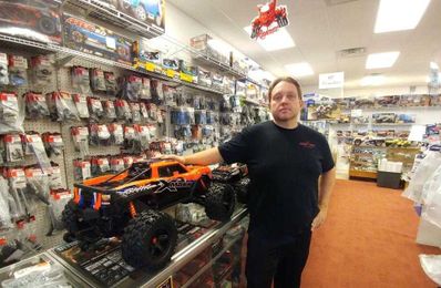 Hobby Shop of Elyria specializes in remote-controlled vehicles, models