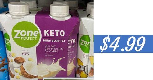 Makes 4 Pack Keto Shakes $4.99