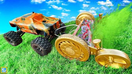 Can a Hydro Dripped Electric RC Truck Cut my Lawn?