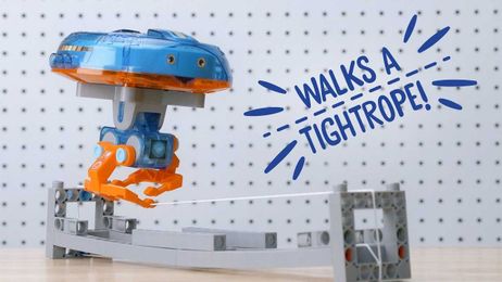 Coming Soon: The Amazing Tightrope-Walking Gyrobot