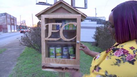 Local woman makes community pantry: 'I've got your back, eat.'