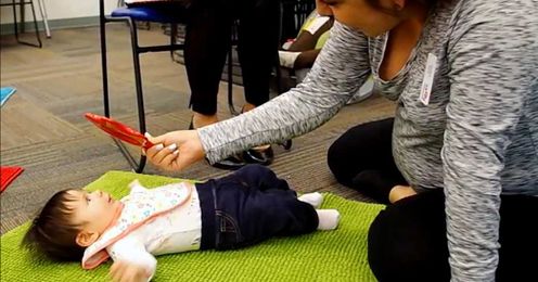 Reflecting on babies and mirror play