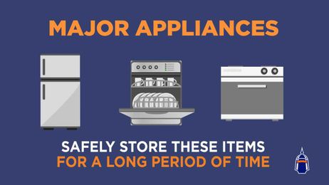 How to Store Major Appliances