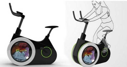 You Can Now Exercise & Wash Laundry With This Eco-Friendly Washer Bike