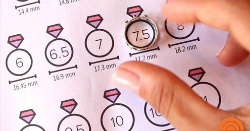How to find your ring size at home using this handy chart