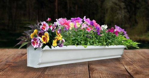 DIY Gutter Craft: Upcycling Guttering Into A Flower Pot