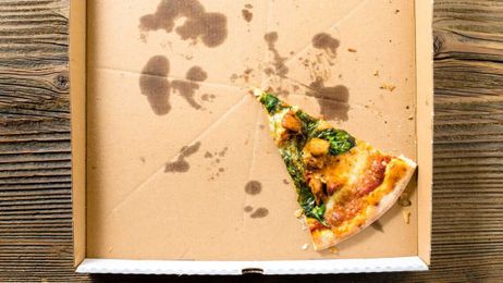 You can assemble lots of different meals from leftover pizza