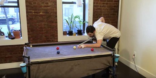 DIY Your Own Pool Table With This Simple Hack