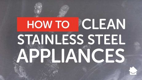 How To Clean Stainless Steel Appliances l HomeServe Lifehacks