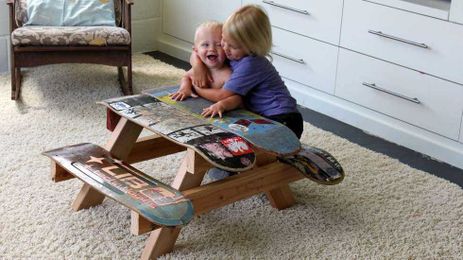 10 DIY Ideas To Do With Skateboards