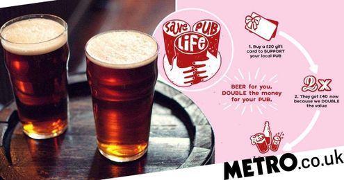 You can save your local pub by buying your next pint early