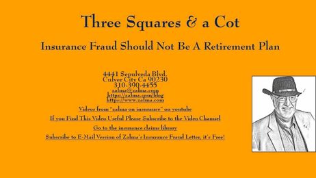 Three Squares and a Cot