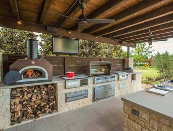 15+ Farmhouse Style Outdoor Kitchens That Will Blow Your Mind