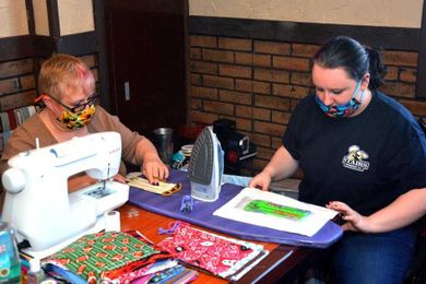 Stairs offering more than just food for carryout