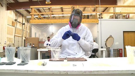 Local 3D printing company creating nasal swabs to combat testing shortages