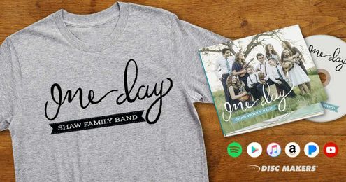 Win free custom CDs & Tees