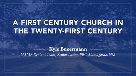 A First Century Church in the Twenty-First Century