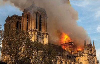 What we lost when Notre-Dame de Paris caught fire