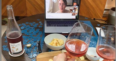 The Coolest Ways to Drink Socially from a Social Distance