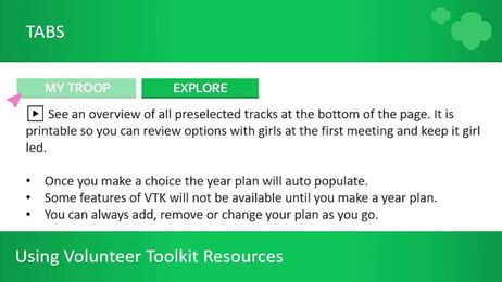 Using the Volunteer Toolkit Resources