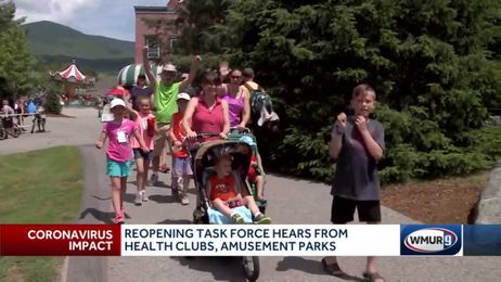 Amusement parks suggest limiting number of guests