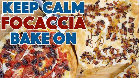 🥫 Focaccia? 🍕 Deep Crust Pizza? Stuff In Our Cupboard Keep Calm Bake On!