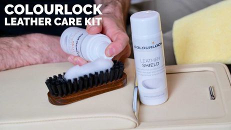How to use the Colourlock Leather Care Kit l Bentley Flying Spur