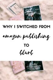 Why I Switched From Amazon Publishing to Blurb