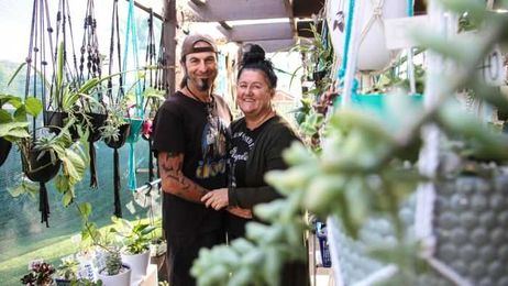 Using ropework, recycled pots and intuition to build a suburban garden empire