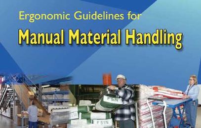 Ergonomic Guidelines for Manual Material Handling Is Now Online