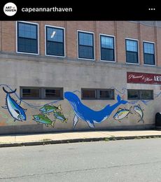 How Great Is This Cape Ann Art Haven Mural?