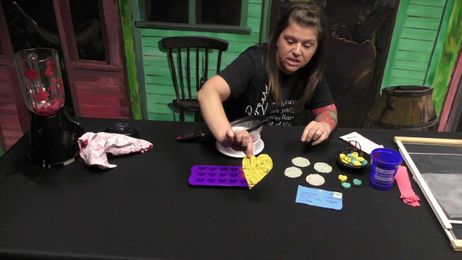 Stephanie creates seed bombs and seed paper