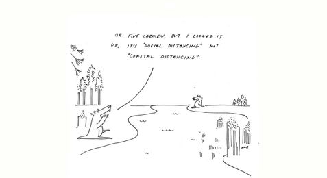 Beaver of Fine Arts: I’d Rather Keep My Distance