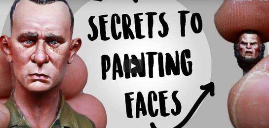These are the Secrets to Painting Good Faces on Miniatures
