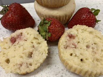Easy Strawberry Muffins + Giveaway!