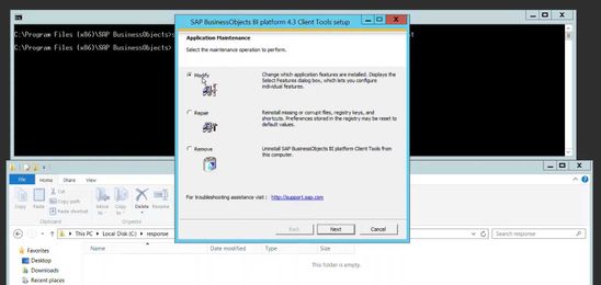 Silent Installation Enhancements introduced in BI 4.3