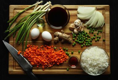 Make a flavorable fried rice that sings