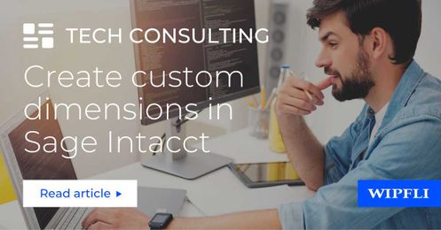 How to create custom Sage Intacct dimensions 